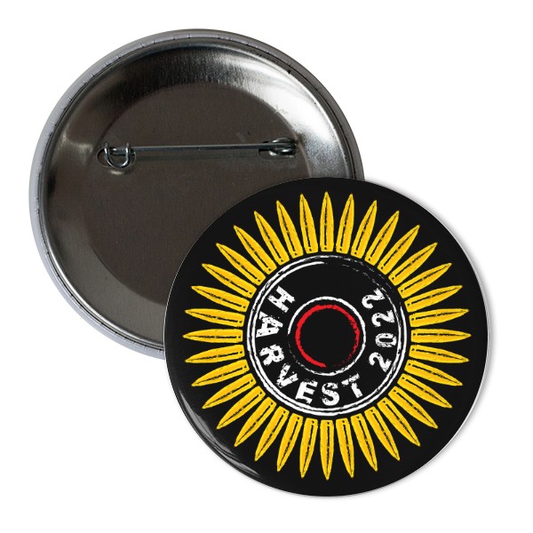 Button s potiskem Ukraine harvest 2022